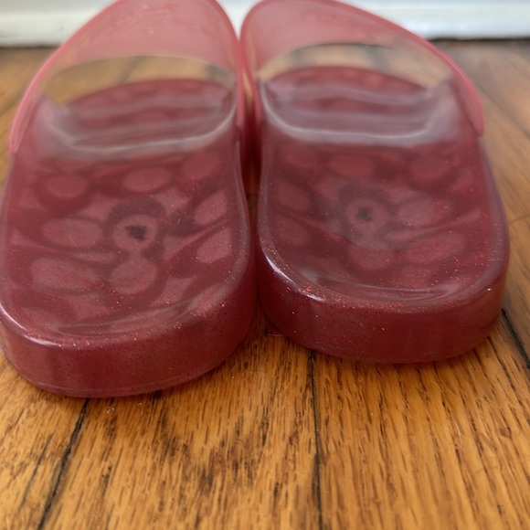 Coach Ulyssa Jelly slides pink 39.5 (9) - Picture 5 of 9